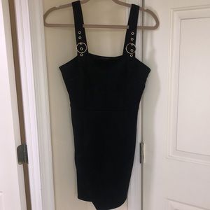 FOREVER 21 faux suede overall type fall dress 🎃